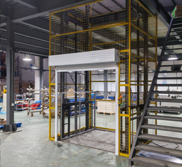 中山食品厂物料提升