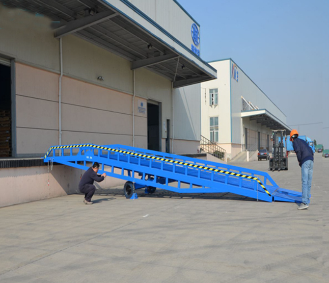 中山移动式登车桥应用